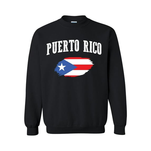 Women Sweatshirts and Hoodies - Puerto Rico Flag