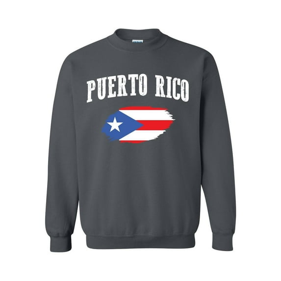 Women Sweatshirts and Hoodies - Puerto Rico Flag