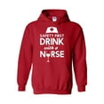 thumbnail image 1 of Women Sweatshirts and Hoodies - Safety First With A Nurse, 1 of 5