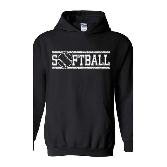IWPF - Women Sweatshirts and Hoodies - Softball with Ball