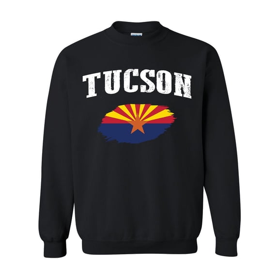 Women Sweatshirts and Hoodies - Tucson Arizona Flag