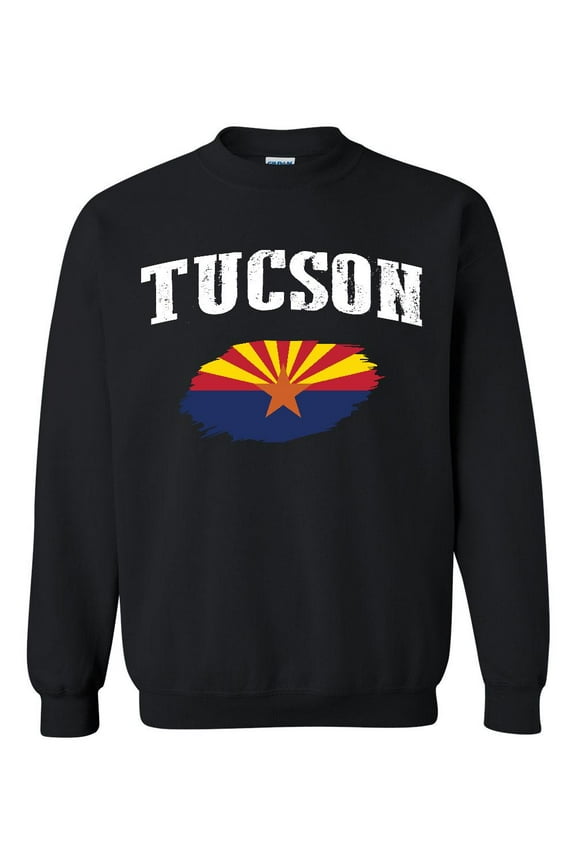 Women Sweatshirts and Hoodies - Tucson Arizona Flag