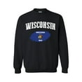 thumbnail image 1 of Women Sweatshirts and Hoodies - Wisconsin Flag, 1 of 5
