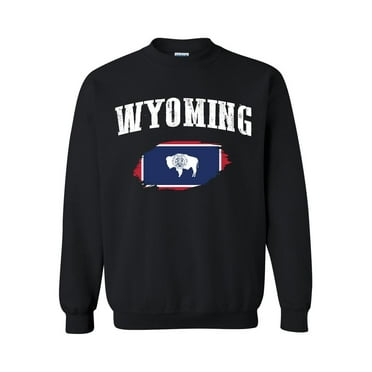 Women Sweatshirts and Hoodies - Wyoming Flag