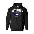 thumbnail image 1 of Women Sweatshirts and Hoodies - Wyoming Flag, 1 of 5