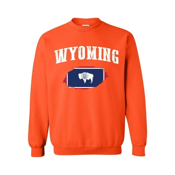 Women Sweatshirts and Hoodies - Wyoming Flag