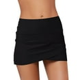 thumbnail image 1 of Women Swim Shorts High Waisted Bathing Suit Bottoms Tummy Control Swim Boyshorts Full Coverage Boardshort, 1 of 9