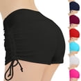 thumbnail image 1 of Women Swim Shorts High Waisted Swimsuit Shorts Tummy Control Bathing Suit Bottom Plus Size Boyshorts Red L, 1 of 5