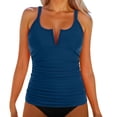 thumbnail image 1 of Women Swim Top Tank Top For Women'S Swimwear Bikini Top With Swim Shorts Beach Pool Outfit, 1 of 6