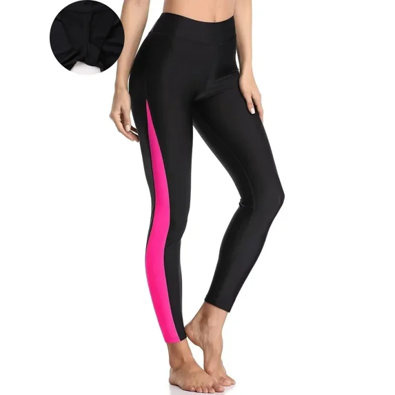 ANFERRY Women Swimming Pants UPF50+ High-Waisted Swim Leggings Tankini Swimwear Shorts Bike Sport Pants