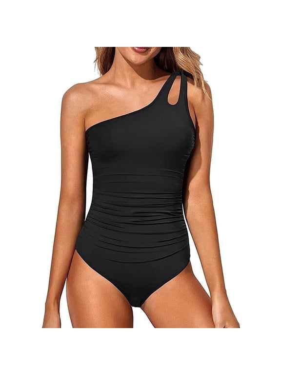 Women Swimsuit One Piece Tummy Control Bathing Suits Sexy Swim Suits