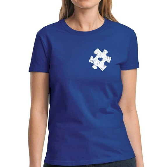Women T-Shirt Autism Awareness - S M L XL 2XL 3XL - Autism Puzzle Gifts Graphic Tee