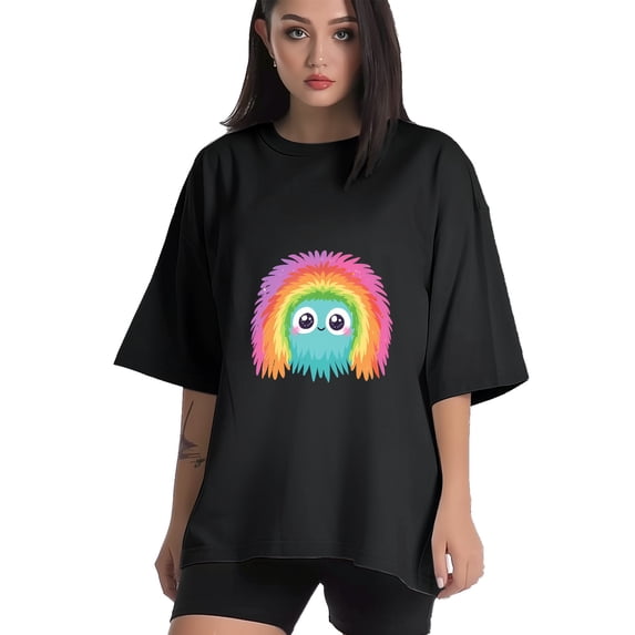 Women T Shirt Graphic Tee Summer Tops Half Sleeve Loose Drop Shoulder Vintage Shirts Streetwear Sweat Casual Tees XS
