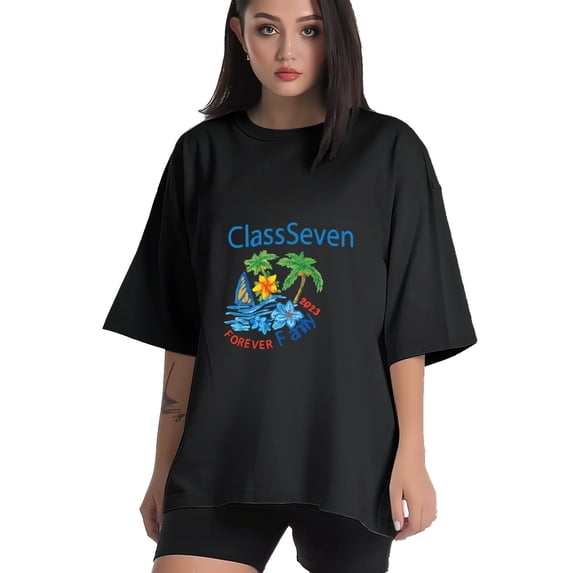 Women T Shirt Graphic Tee Summer Tops Half Sleeve Loose Drop Shoulder Vintage Shirts Streetwear Sweat Casual Tees XS