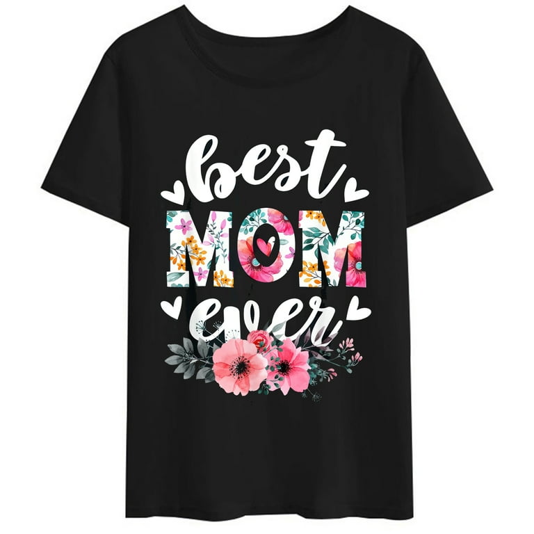 Floral Best Kind Of Mom Designer Mother's Day T-Shirt Floral Best Kind Of Mom Designer Mother's Day T-Shirt