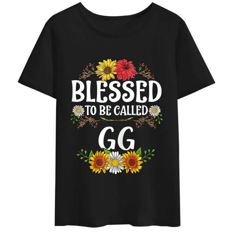 Blessed To Be Called Gg -Sunflower Tee Blessed To Be Called Gg -Sunflower Tee