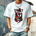 thumbnail image 1 of Women T Shirt Summer Tops Graphic Half Sleeve Loose drop Shoulder Vintage Shirts Casual Shirt M, 1 of 1