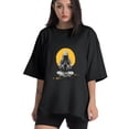 thumbnail image 1 of Women T Shirts and Men T shirt Oversized Shirts Cool Graphic Tees for Men Vintage Streetwear Sweat Casual Shirt 2XL, 1 of 1