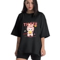 thumbnail image 1 of Women T Shirts and Men T shirt Oversized Shirts Cool Graphic Tees for Men Vintage Streetwear Sweat Casual Shirt 2XL, 1 of 1