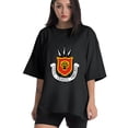 thumbnail image 1 of Women T Shirts and Men T shirt Oversized Shirts Cool Graphic Tees for Men Vintage Streetwear Sweat Casual Shirt 3XL, 1 of 5