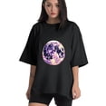 thumbnail image 1 of Women T Shirts and Men T shirt Oversized Shirts Cool Graphic Tees for Men Vintage Streetwear Sweat Casual Shirt 3XL, 1 of 5