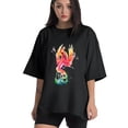 thumbnail image 1 of Women T Shirts and Men T shirt Oversized Shirts Cool Graphic Tees for Men Vintage Streetwear Sweat Casual Shirt 3XL, 1 of 1