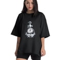thumbnail image 1 of Women T Shirts and Men T shirt Oversized Shirts Cool Graphic Tees for Men Vintage Streetwear Sweat Casual Shirt XL, 1 of 1