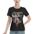thumbnail image 1 of Women T Shirts for Van.1986 Halen T Shirt Novelty Short sleeve Crewneck T Shirt Small, 1 of 6