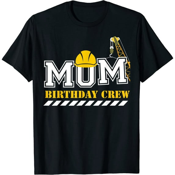 Women T-shirt Mom Birthday Crew T-Shirt Casual Short Sleeve Round Neck Tops