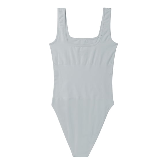 Women Tank Bodysuits Square Neck Sleeveless T Shirt Tank Tops