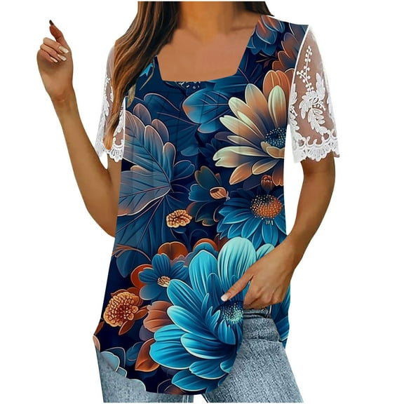 Women Tank Tops Loose Fit Stretch Womens Blouses And Tops Dressy Plus Size Shirts for Women 3X
