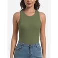 thumbnail image 1 of Women Tank Tops Summer Sleeveless Basic Cami Top Shirt Slim Racerback Blouses, 1 of 7