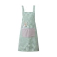 thumbnail image 1 of Women Teen Girls Apron with Pocket, Adjustable Cute Kitchen Apron for Baking, Gardening, Painting Crafting, Kitchen Cooking, Nail Technician(Green), 1 of 6