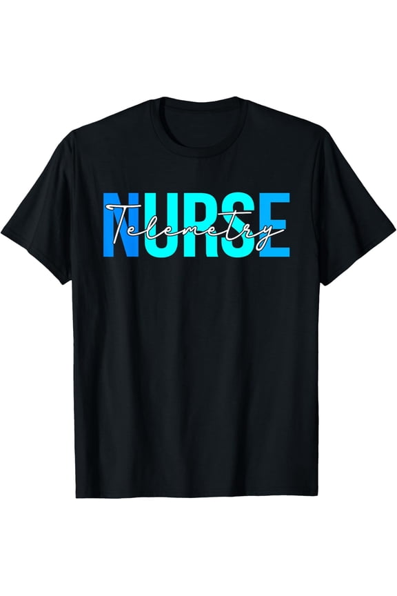 Women Telemetry Nurse Gifts For Nursing Student T-Shirt