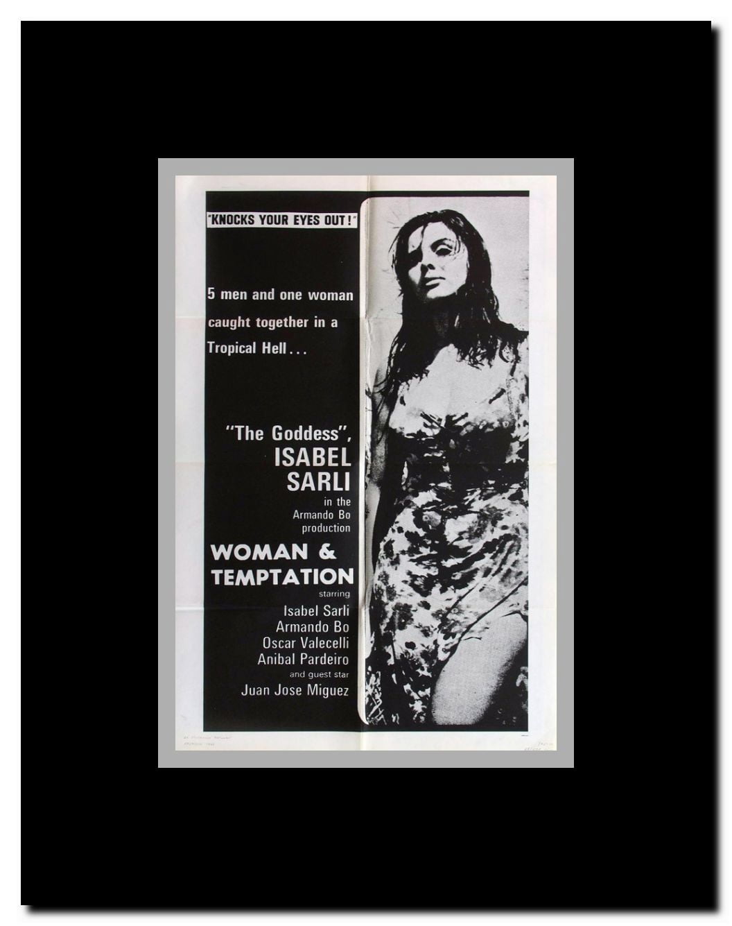 Women & Temptation Framed Movie Poster
