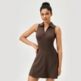 thumbnail image 1 of Women Tennis Dress Fitness Athletic Quick Dry Breathable Sports One Piece Dress, 1 of 3