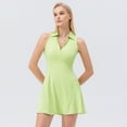 thumbnail image 1 of Women Tennis Dress Fitness Athletic Quick Dry Breathable Sports One Piece Dress, 1 of 3
