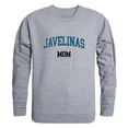 thumbnail image 1 of Women Texas A&M Kingsville Javelinas Mom Crewneck Fleece, Heather Grey - Large, 1 of 1