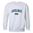 thumbnail image 1 of Women Texas A&M Kingsville Javelinas Mom Crewneck Fleece, White - Medium, 1 of 1