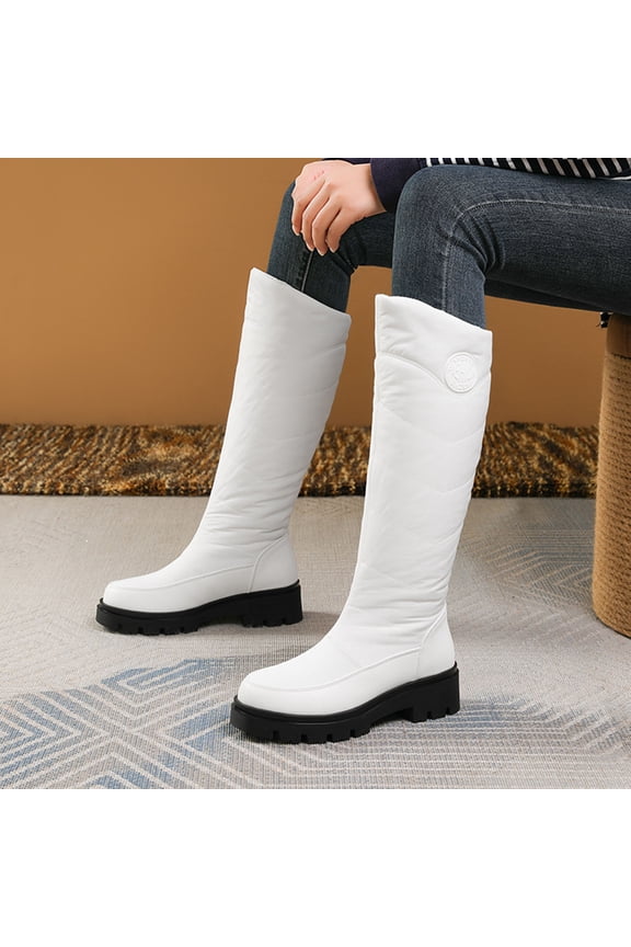 Women The Boots Platform Wedge Boots Cold Weather Warm Winter Shoes