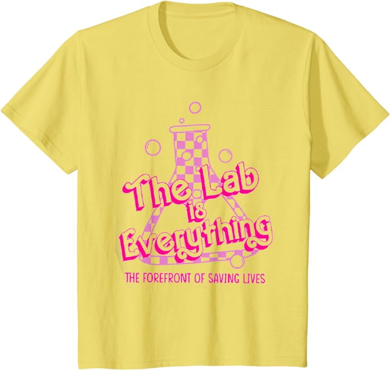 Women The Lab Is Everything Retro Lab Tech Lab Week 2024 TShirt