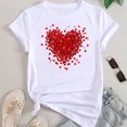 thumbnail image 1 of Women The One Who Loves Valentine's Day T-Shirt, 1 of 2