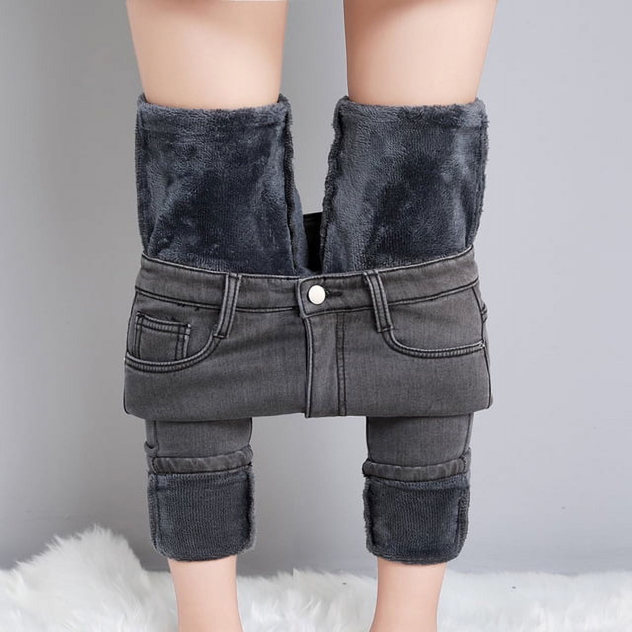 Ladies thermal jeans deals