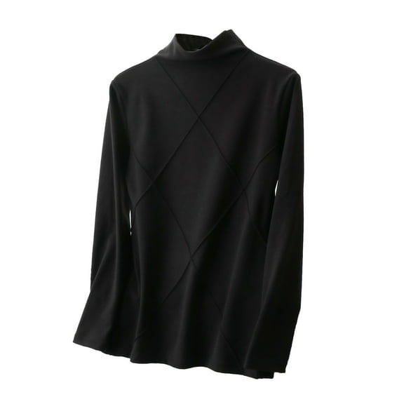 Women Thermal Top Long Sleeve turtleneck T Shirt Undershirt Fitted Tops Winter Outfits Thermals for Women Cold Weather