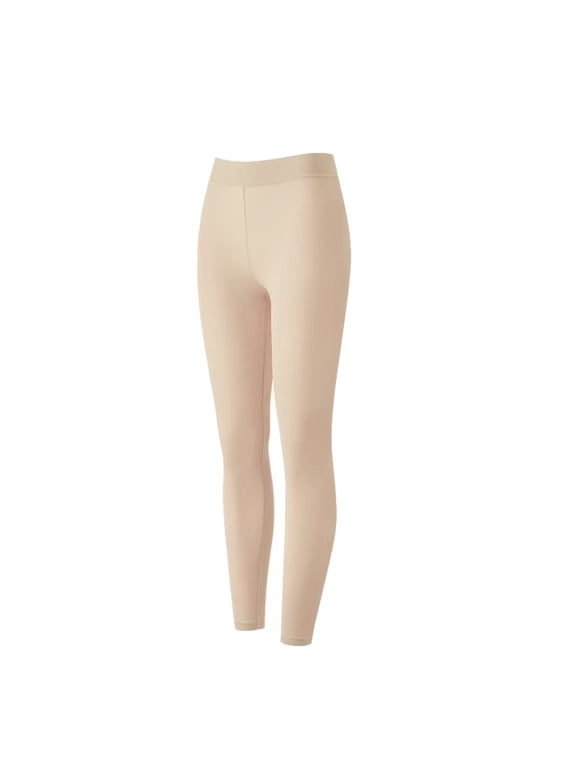 Women Thermal Underwear Bottoms Winter Warm Solid Base Layer Tights