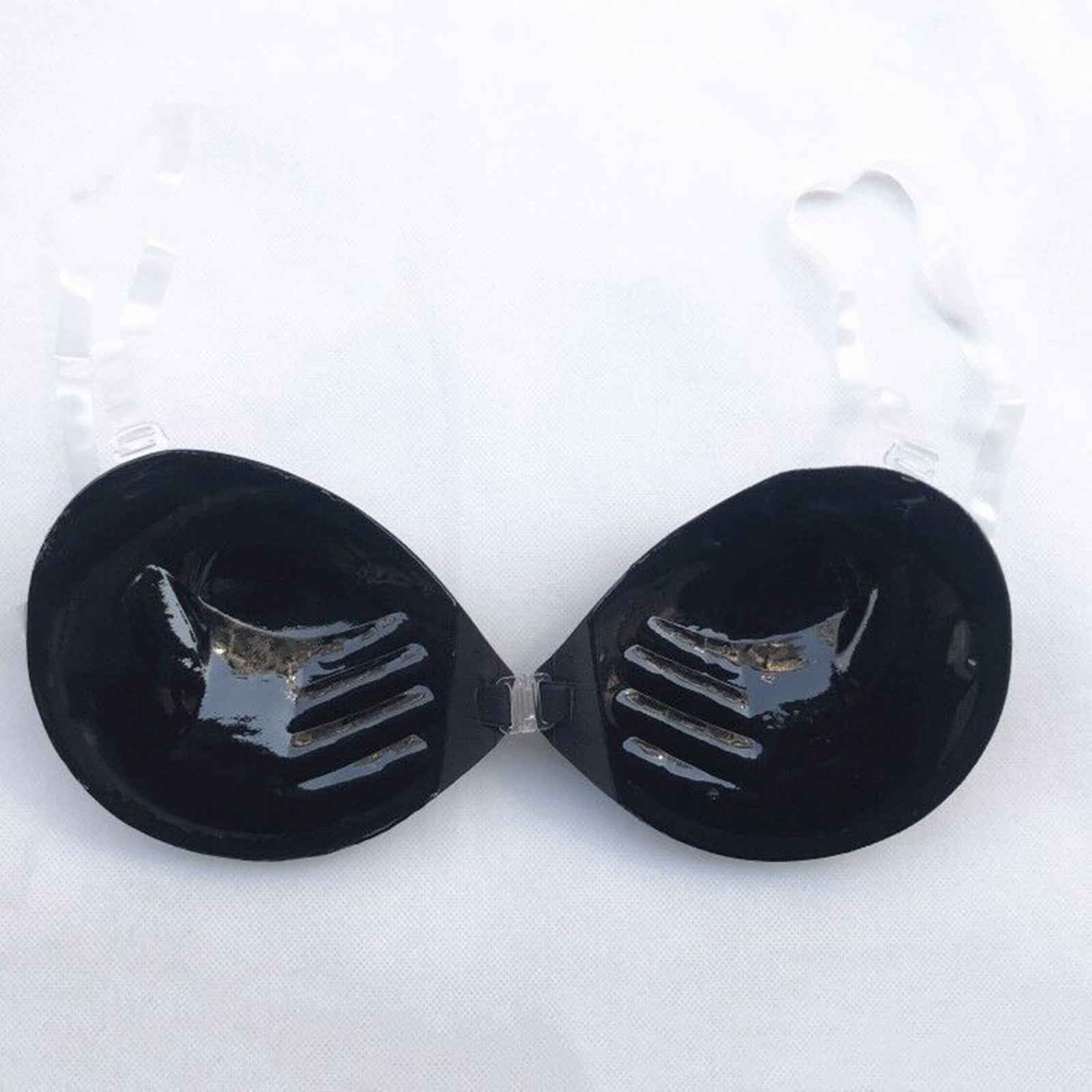 Women Thick Invisible Gathered Lift Sticky Bra Breathable Strapless