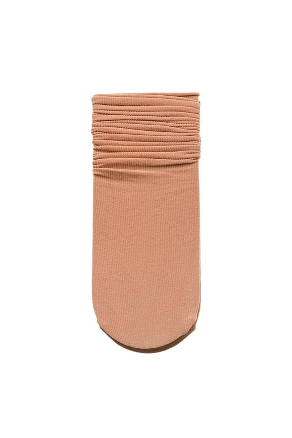 Women Thin Cotton Socks, Soft Cotton Bootie Socks Women Above Ankle Crew Socks - leather powder