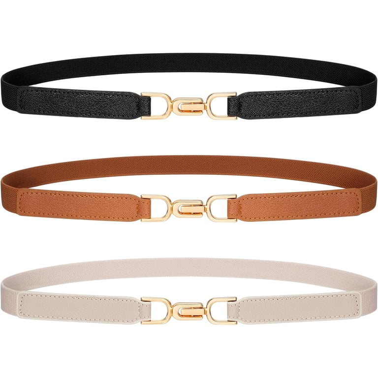 Women Thin Elastic Belt Fashion Skinny Stretch Ladies Waist  display picture 1