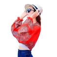 thumbnail image 1 of Women Thin Shoulder Shawl Multi Colour Arm Cover Outdoor Sunscreen Sleeves, 1 of 19