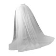thumbnail image 1 of Women Tie Waist Flowing Long Tulle Skirt See Through Mesh Tutus Detachable Long Overskirt for Formal Prom Wedding Party, 1 of 9